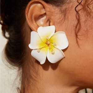 Boho flower earrings N1326